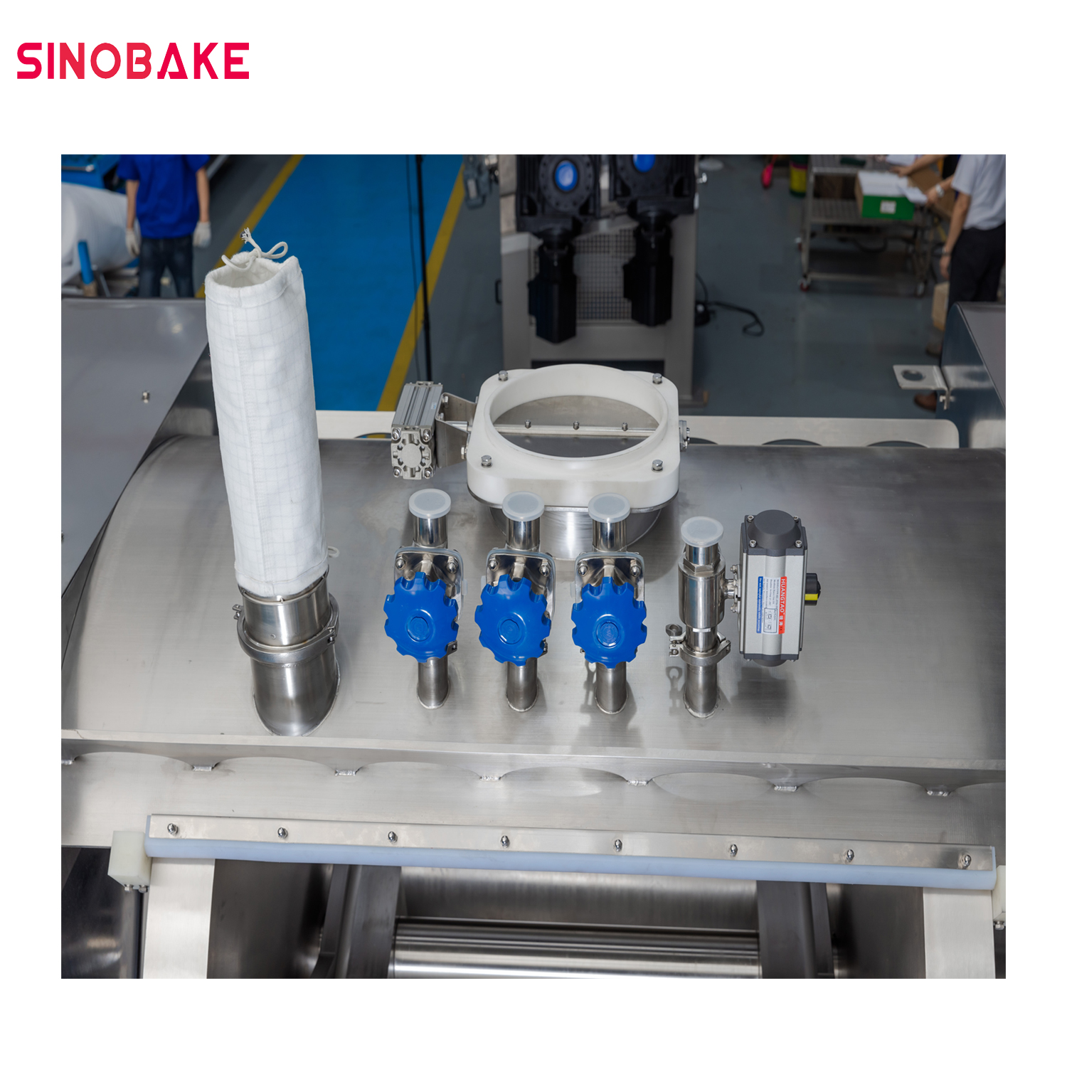 Industrial Horizontal Bread Dough Mixer | Commercial Dough Mixing Equipment